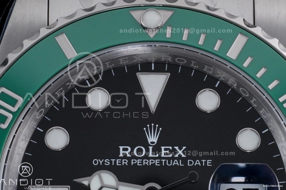 904L Green Ceramic Starbucks Youth EyeCatching Submariner The 41mm VSF Version 1155 126610LV A Steel 0206